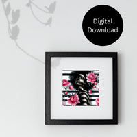 Peony Digital Wall Art