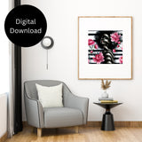 Peony Digital Wall Art